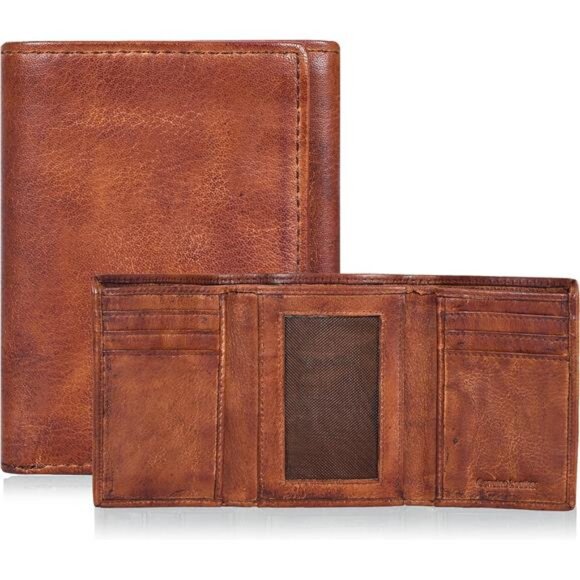 Slim Wallets for Men Tan